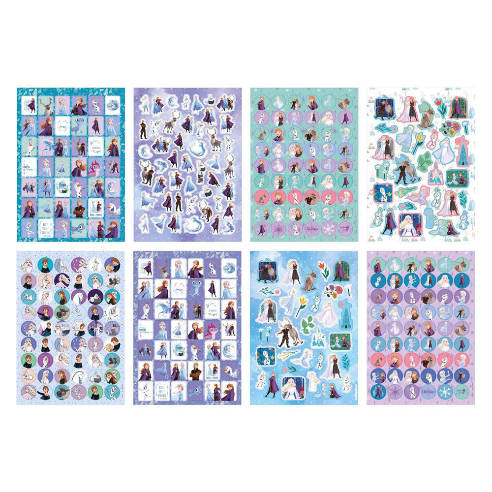 Creative Craft Group Moxy Frozen Glitzer-Stickerbuch – A5