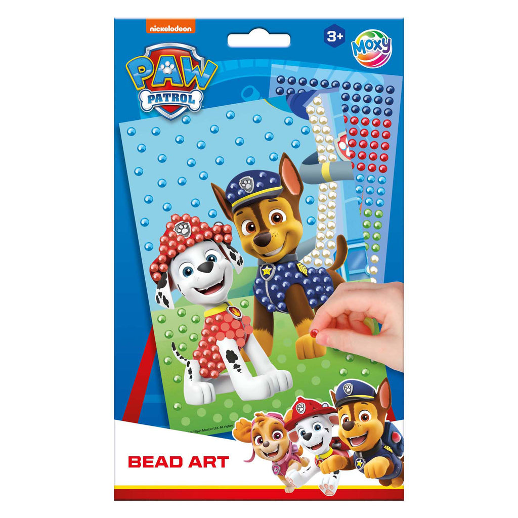 Moxy paw patrol bead art - a5 formaat
