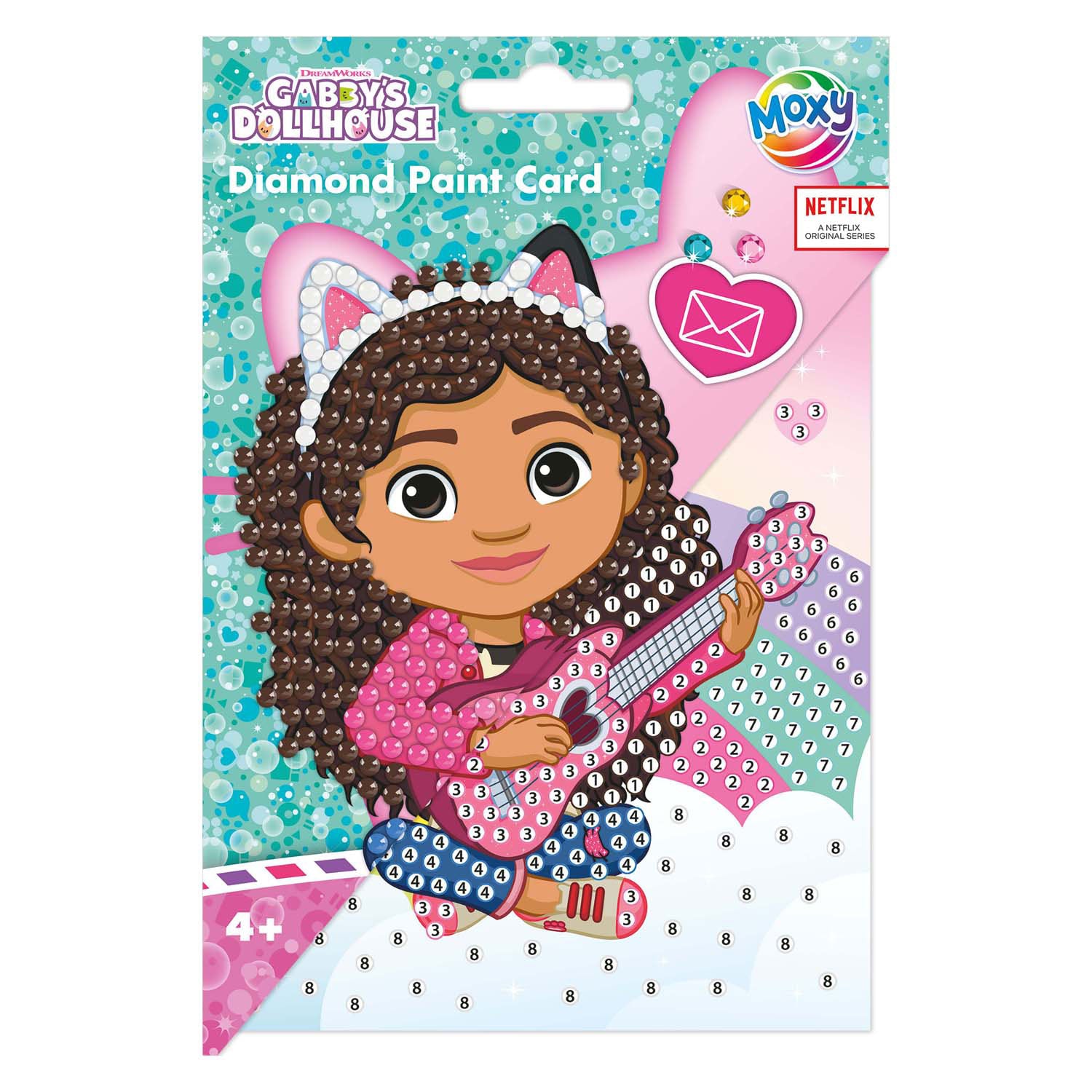 Moxy gabby's diamond painting kaart