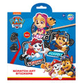 Moxy scratch art stickers - paw patrol, 6dlg.