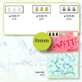 Vaessen creative • confetti klokjes 14 gr. wit