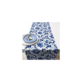Ambiente tafelloper 40x150cm delft blauw florals