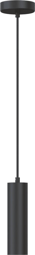 Calex hanglamp - gu10 - 1-lichts - plafondlamp - mat zwart - eetkamer - keuken - eettafel - excl. lichtbron