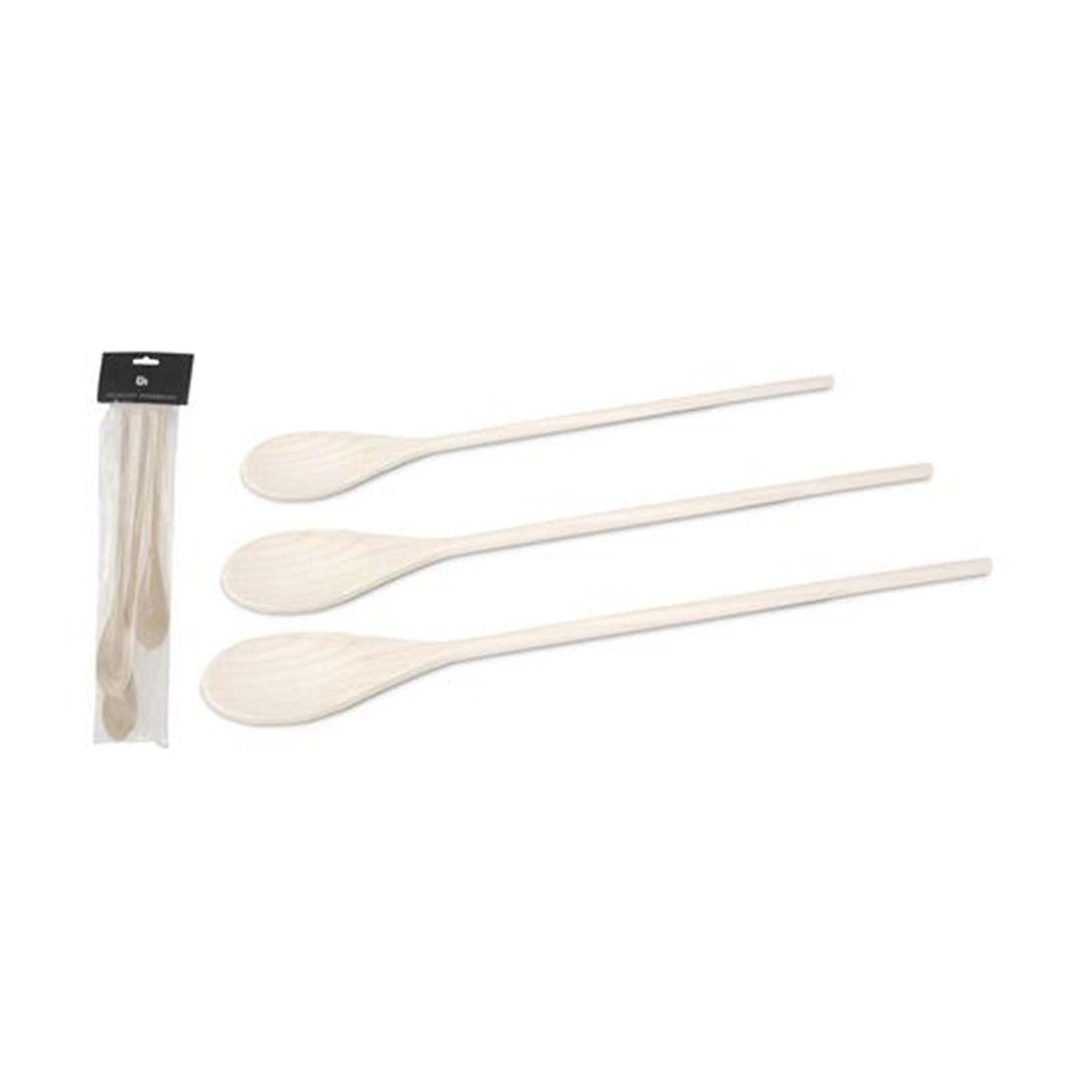 Holzlöffel-Set, 3-teilig.
