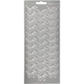 Stickers, vlinders, vel 10x23 cm, zilver, 1 vel