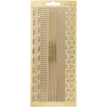 Stickers, randen, vel 10x23 cm, goud, 1 vel