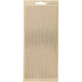 Stickers, randen, vel 10x23 cm, goud, 1 vel