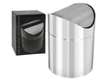 Excellent houseware tafelafvalbakje rvs met swingdeksel