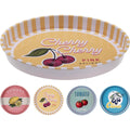 Home styling dienblad ø33xh4cm 4 assorti