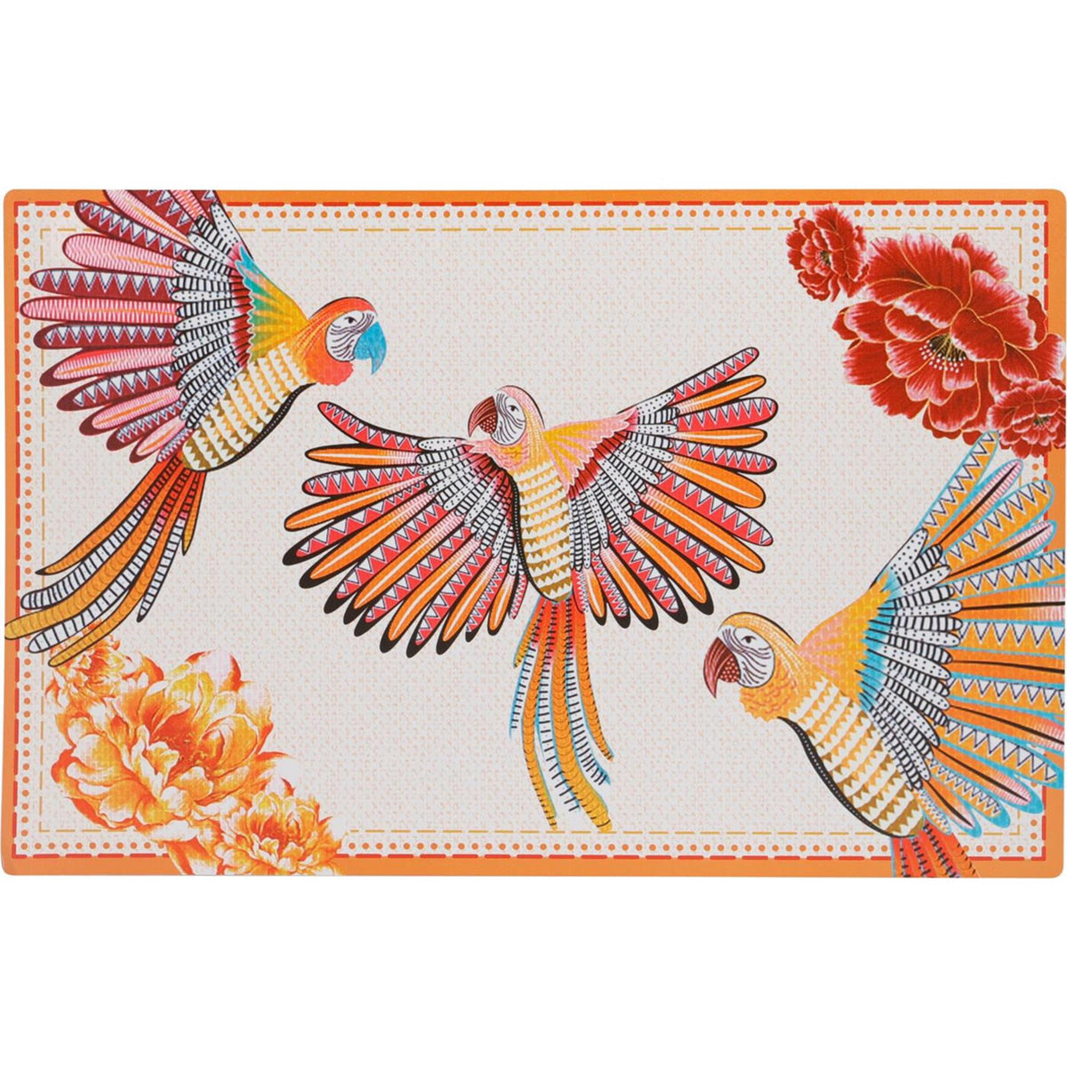 Excellent houseware placemat tropisch polypropyleen