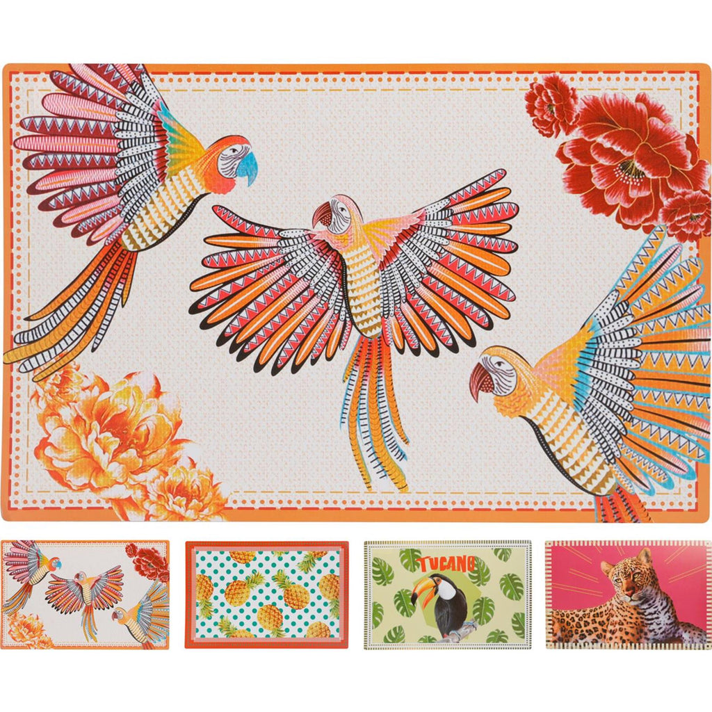 Excellent houseware placemat tropisch polypropyleen