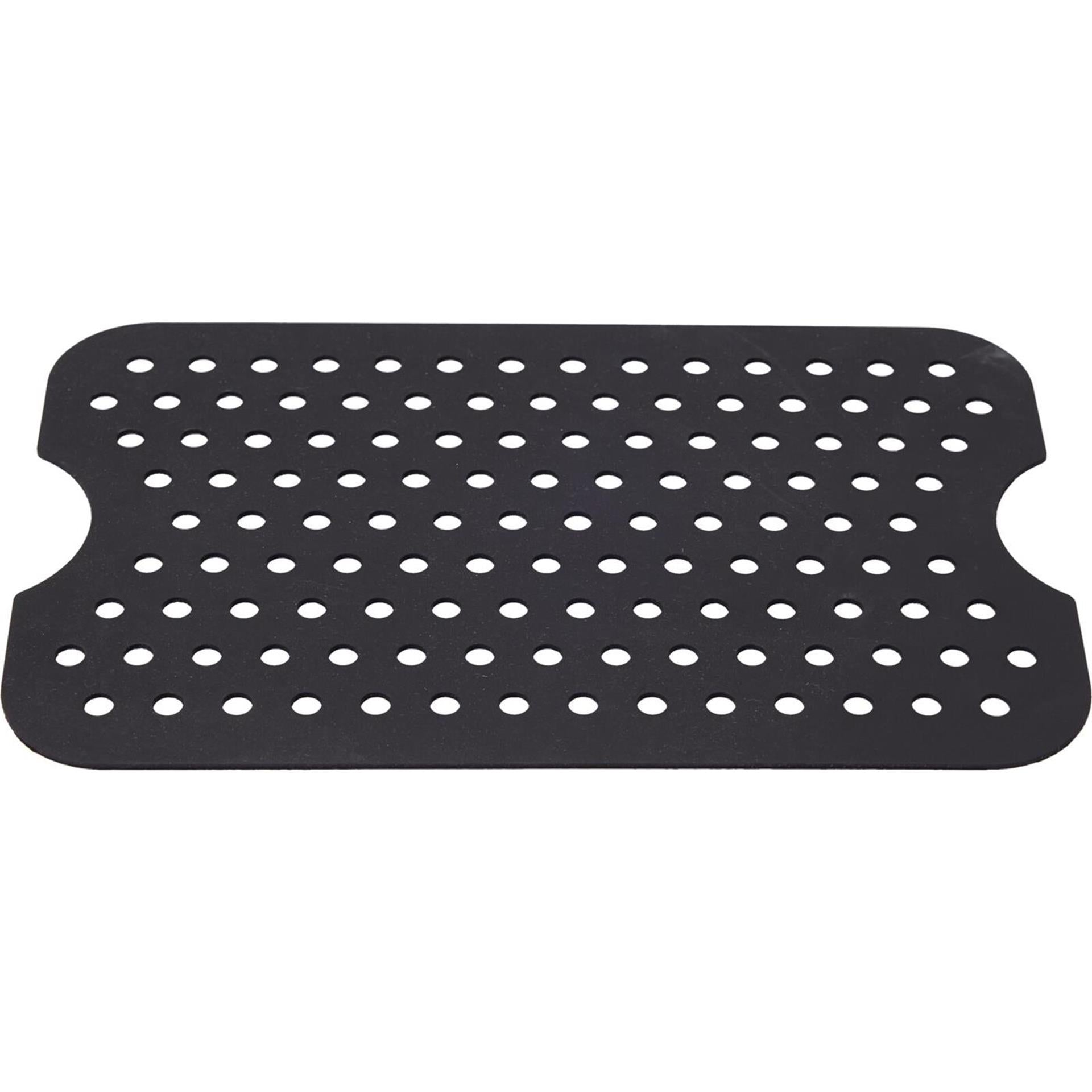 Z1 airfryer mat siliconen 21x13cm zwart
