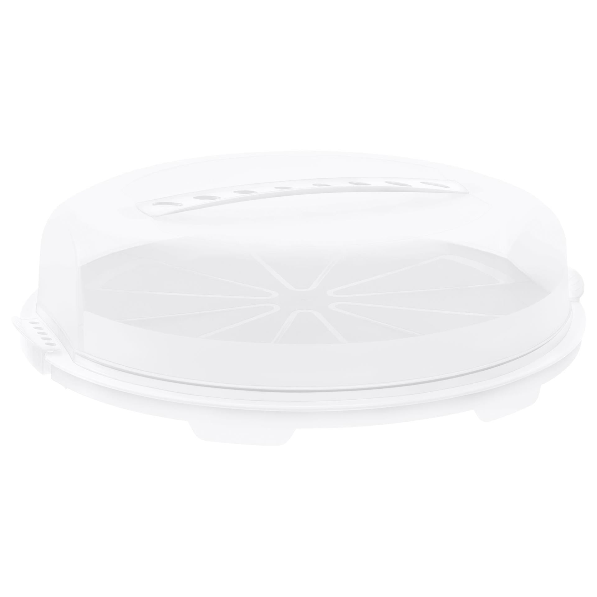 Rotho Frischkuchenbox 35,5 cm weiß transparent