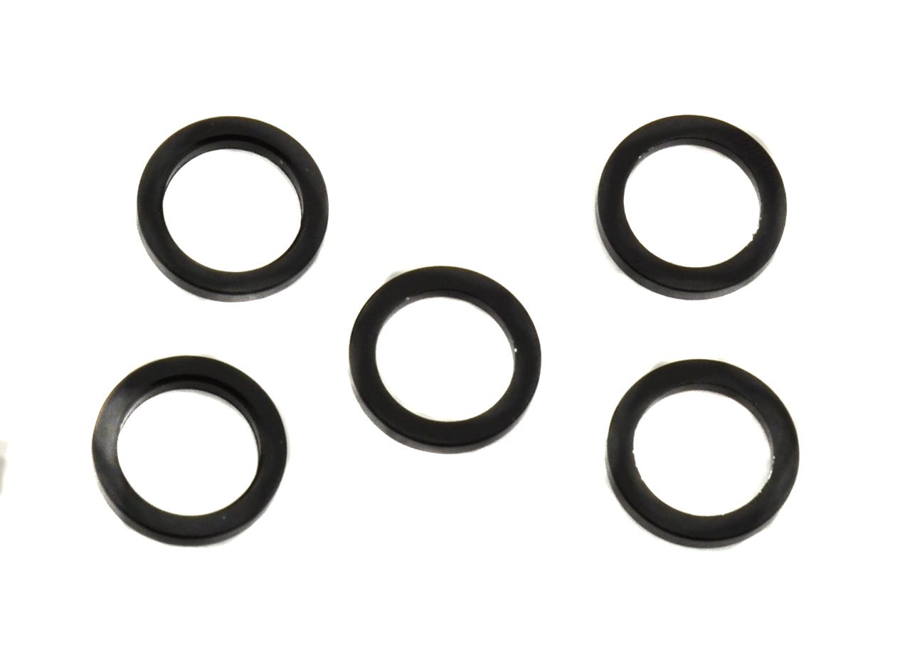 Sram cranksetdeel bladbout spacer kit 2mm zwart (5)