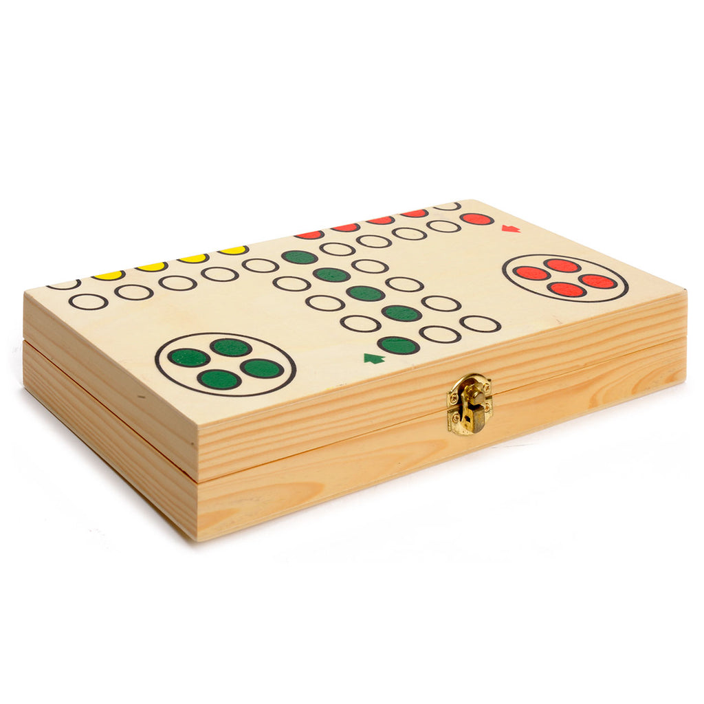 Longfield engelhart ludo klassiek spel opklapbaar