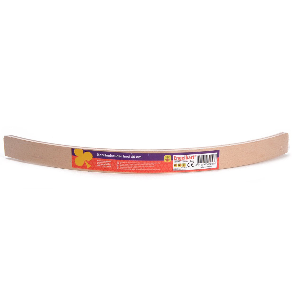 Longfield kaartenhouder hout 50 cm