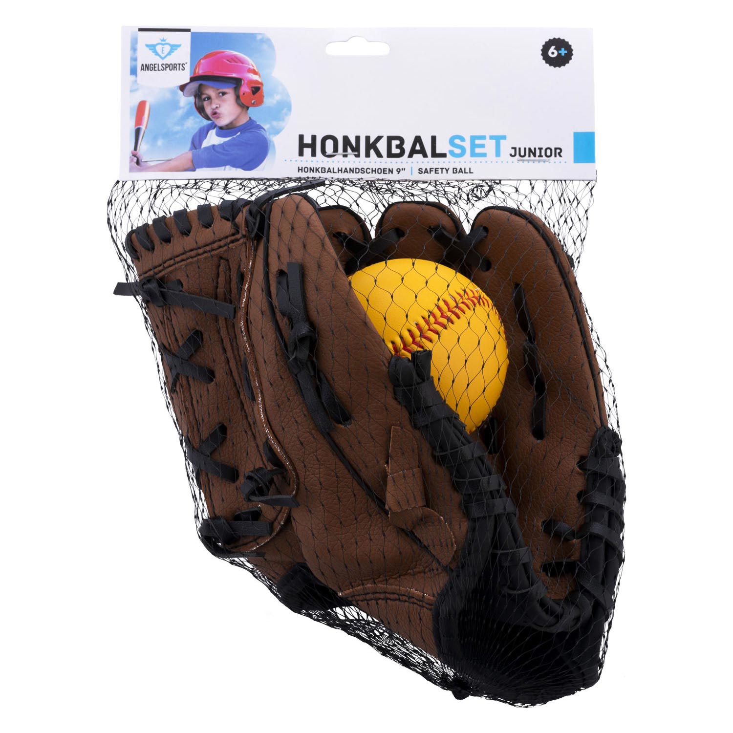 Engelhart Baseball-Set aus Kunstleder
