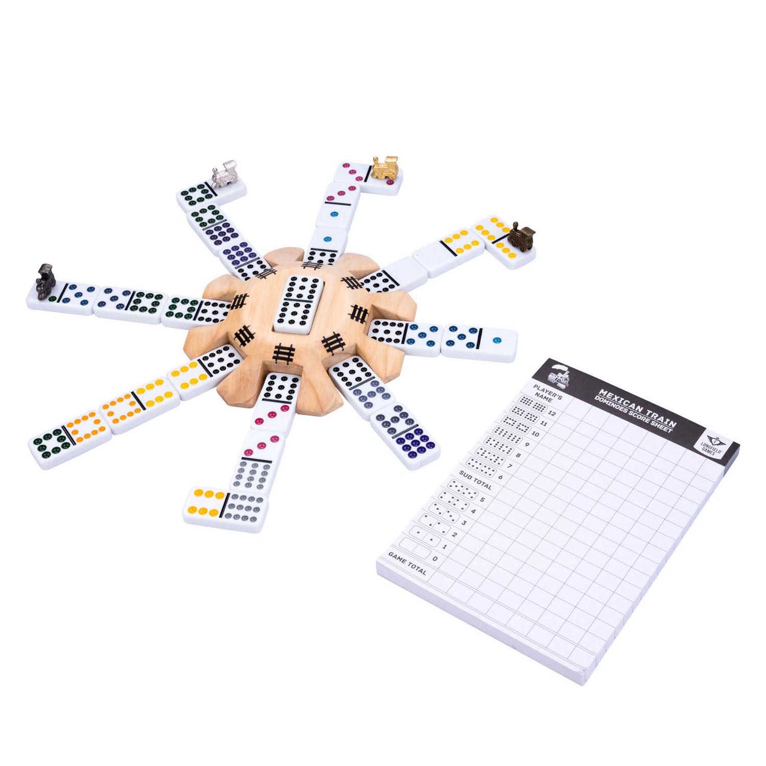Domino mexican trains d12 deluxe
