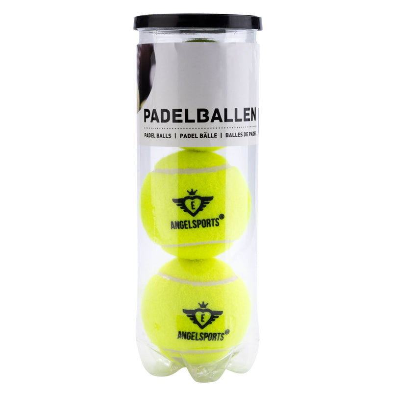 Engelhart angel sports padelballen pro in koker, 3st.