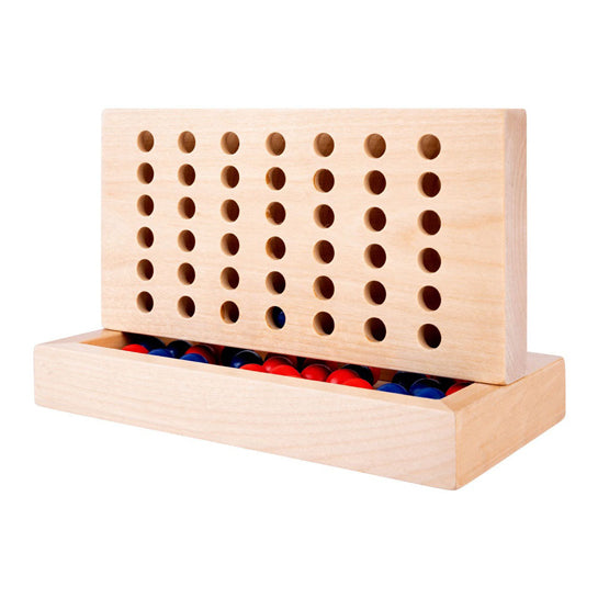 Longfield houten vier op een rij-spel