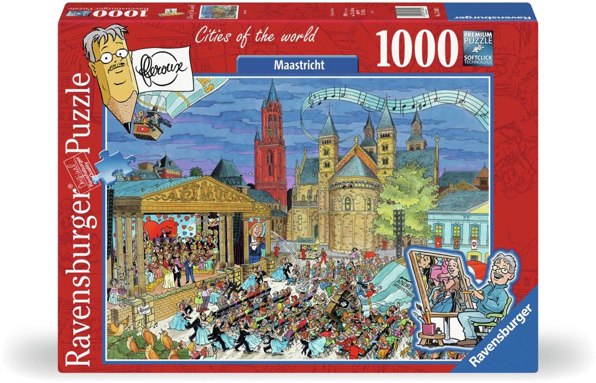 Ravensburger Fleroux: Maastricht Puzzle, 1000 Teile.