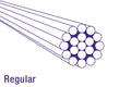 Elvedes koppelingskabel remkabel extra flexibel 1800 2250mm v-nippel - 2 meter (op kaart)