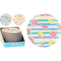 Excellent houseware bord plat melamine ø25cm