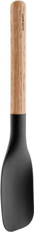 Eva solo - nordic kitchen keukentool opscheplepel groot - zwart - hout - siliconen