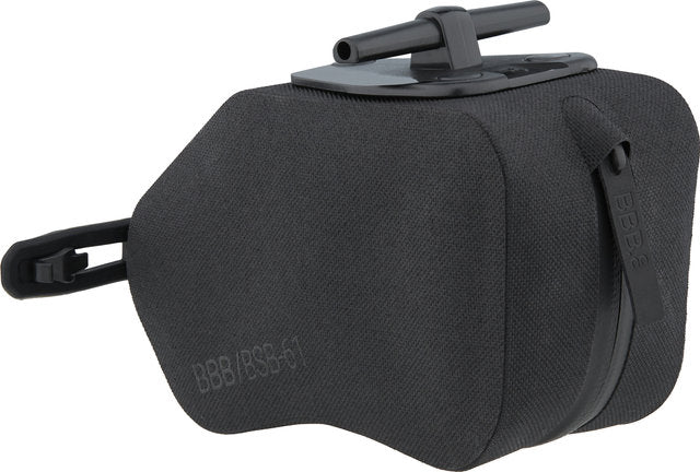 Bbb cycling sealpack - waterbestendige zadeltas - racefiets mountainbike - zwart – 0,6l - maat m – bsb-61m