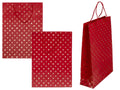 Out of the blue geschenktasje hearts rood 25x8,5x34cm