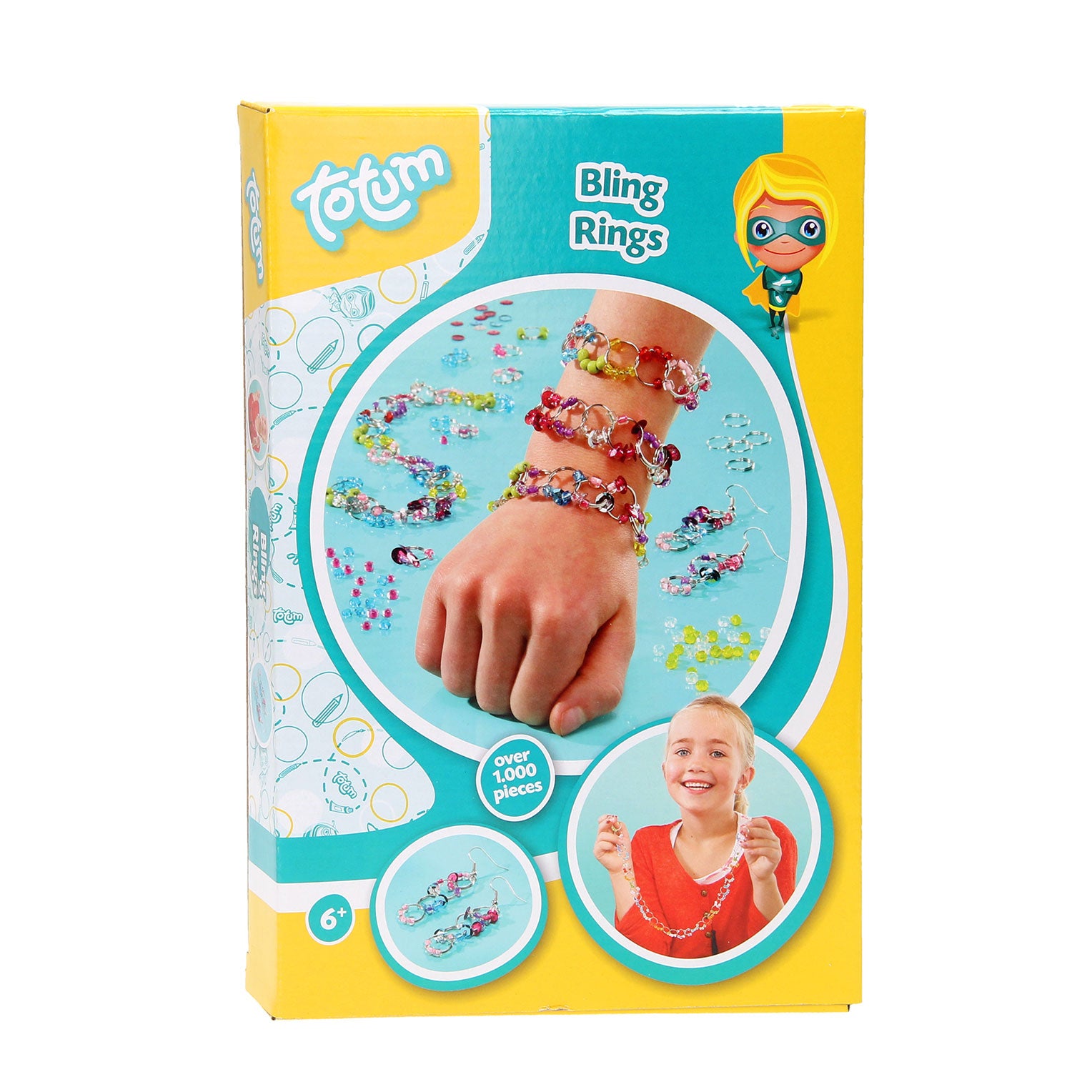 Totum kreativ mit Ringen und Perlen