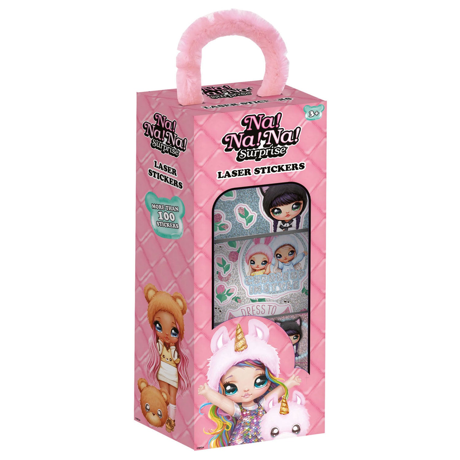 Nein! Nein! Überraschungsaufkleber, 4 Rollen