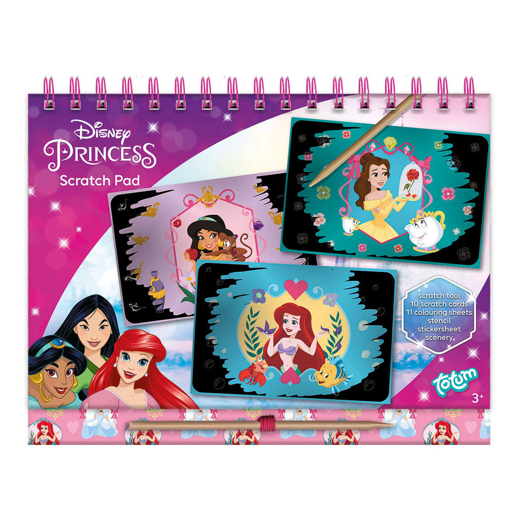 Total Disney Prinzessinnen-Kratzbuch