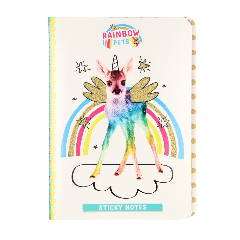 Totum Regenbogen Haustiere - Sticky Notes Broschüre Deer