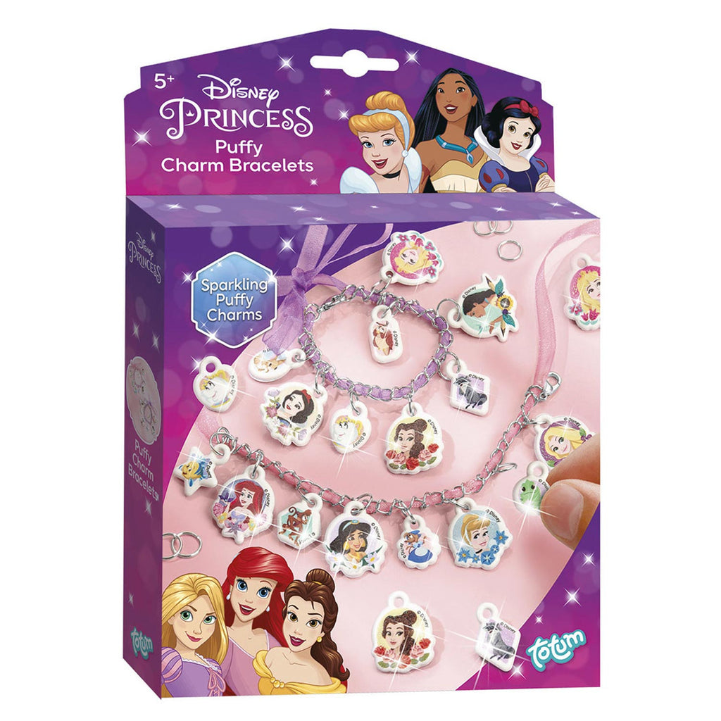 Totum Disney Prinzessin - Armbänder mit flauschigen Anhängern