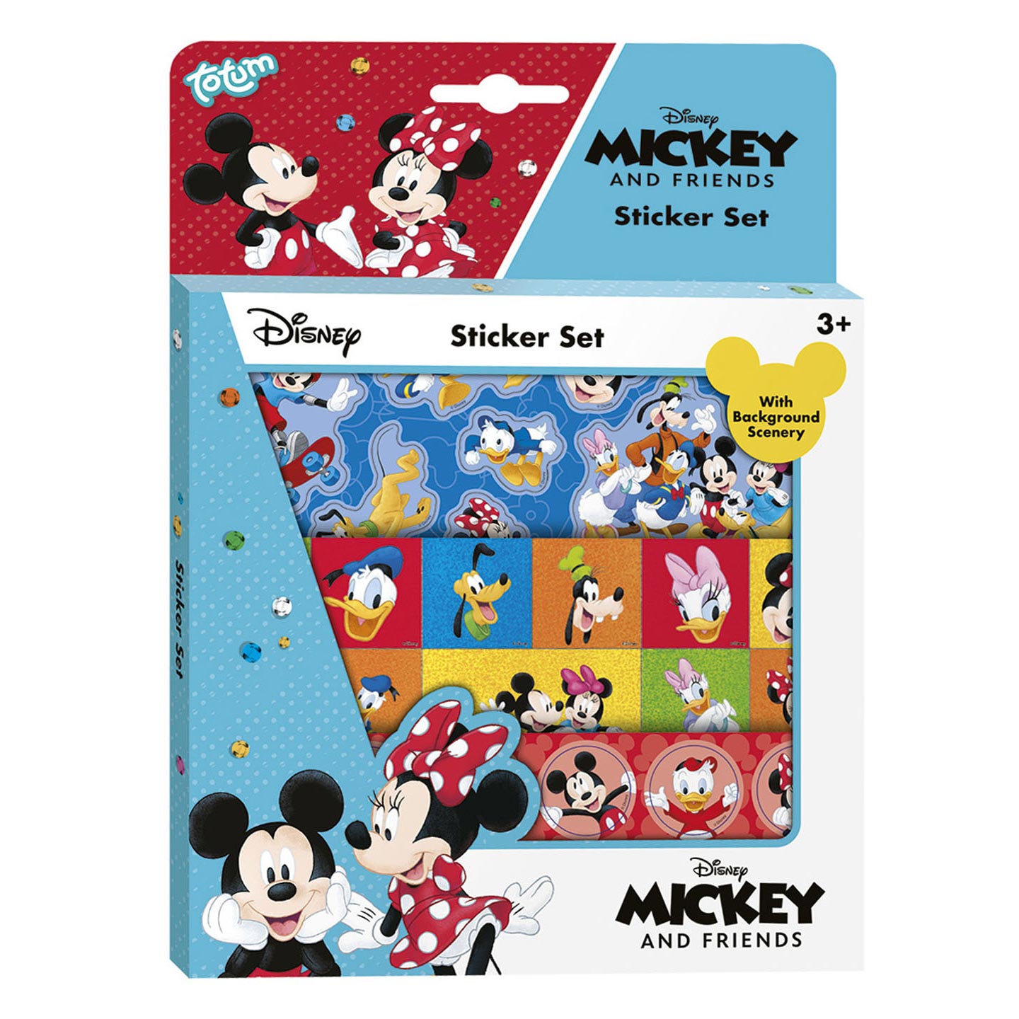 Total Mickey Mouse Sticker Set