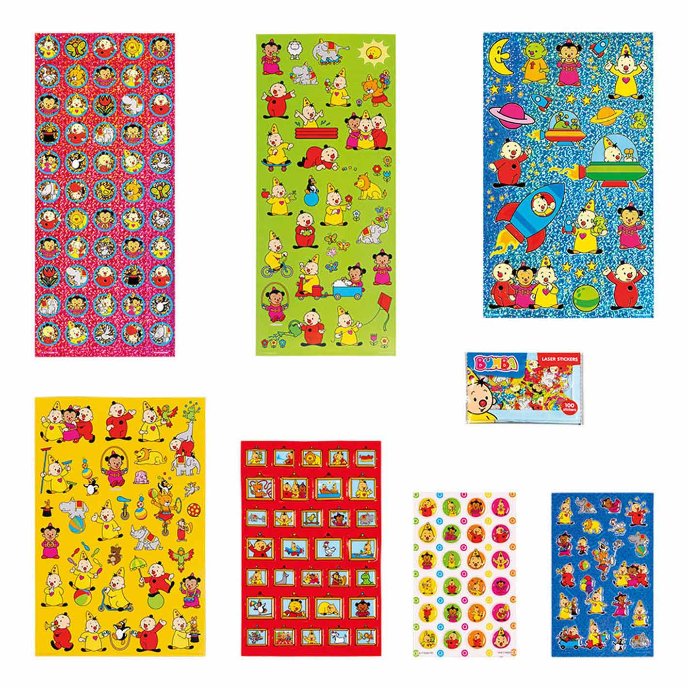 Bambolino Toys Super Sticker-Set - Bumba