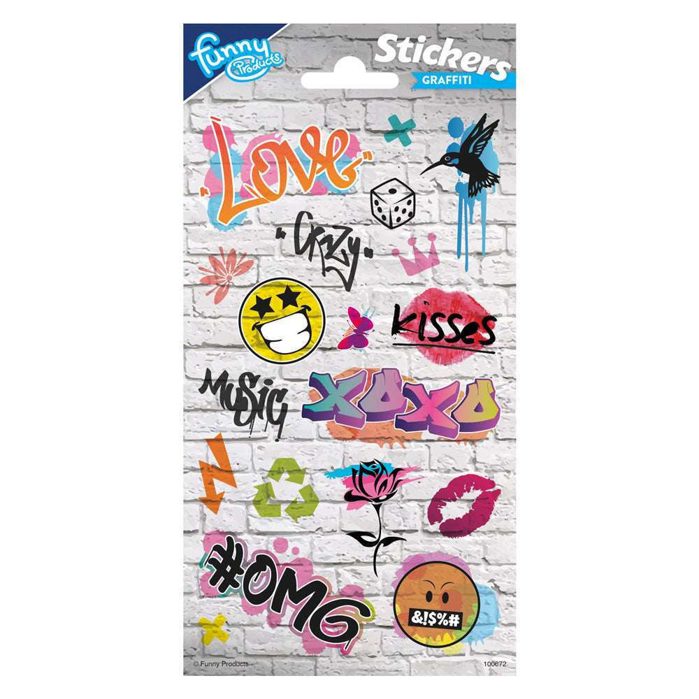 Totum Stickerbogen Graffiti