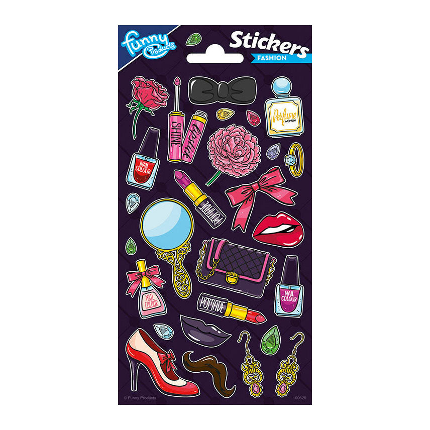 Totum Stickerbogen Glitzermode