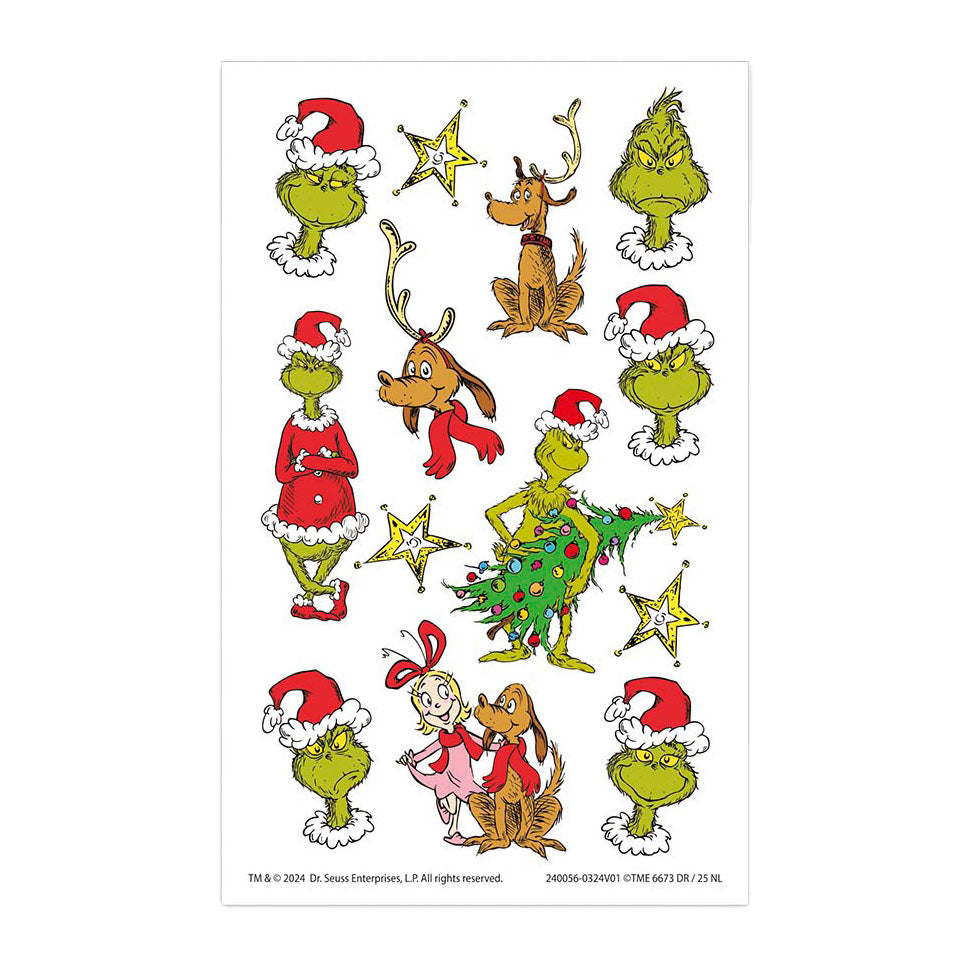 Totum tattoos grinch
