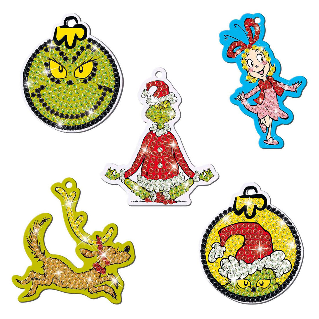 Totum Diamond Painting Weihnachtsanhänger machen den Grinch