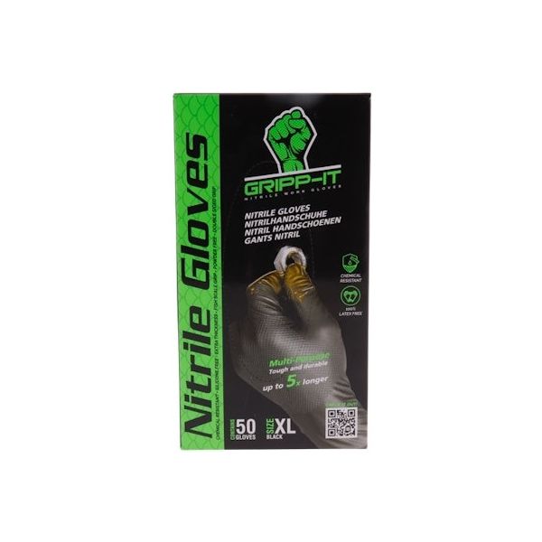 GRIPP-IT Nitrilhandschuhe XL – Packung mit 50 Stück