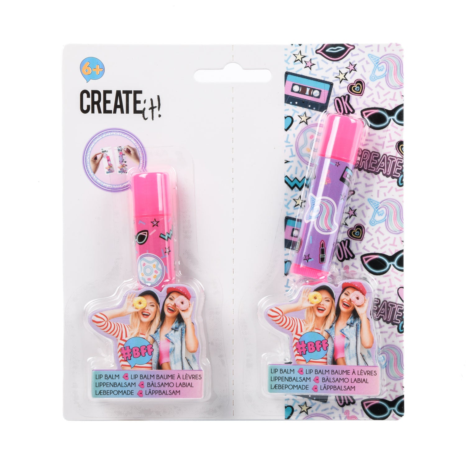 Create it! galaxy lippen balsem bff