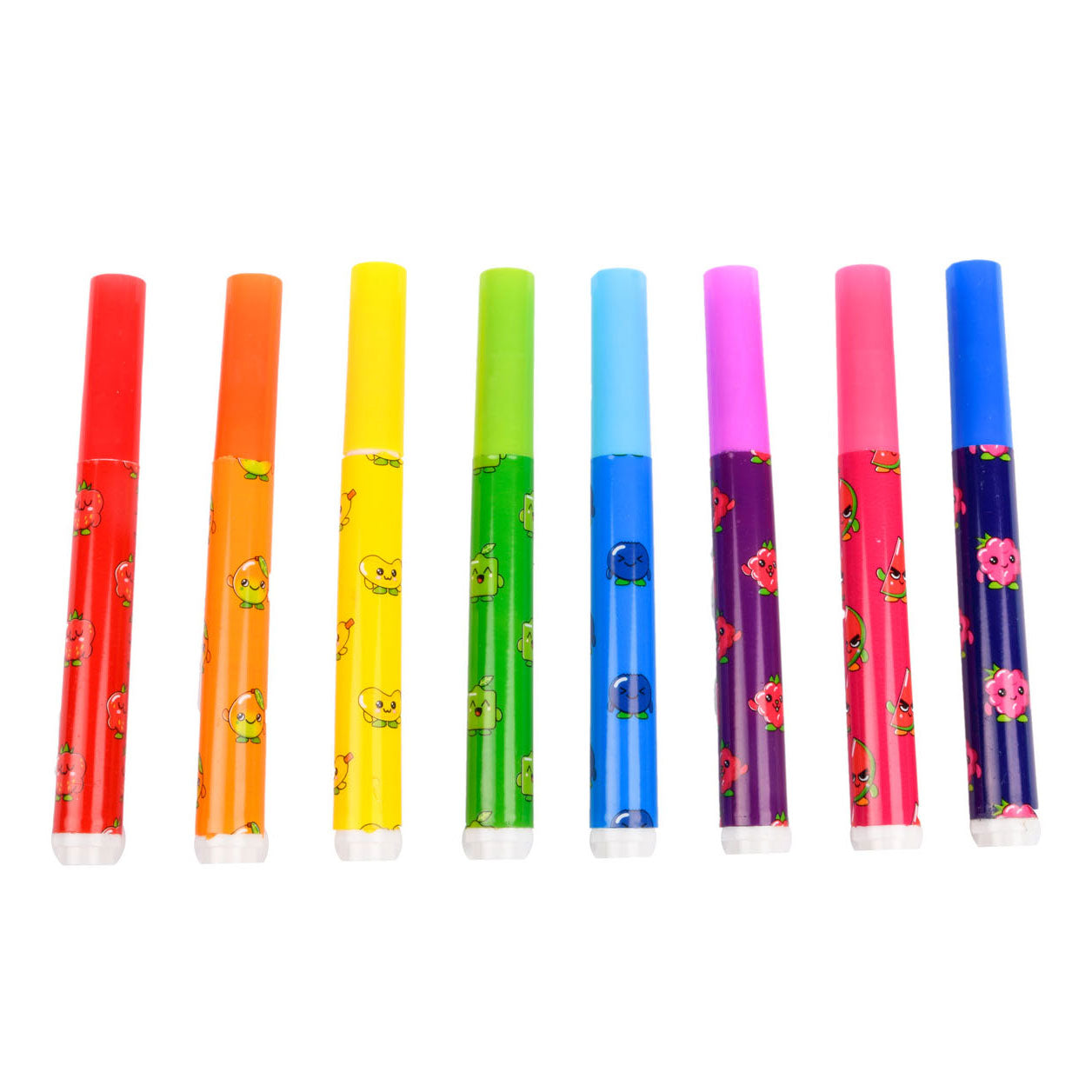 Canenco Fruity Squad Marker Strickgarn mit Duft, 8 Stück.