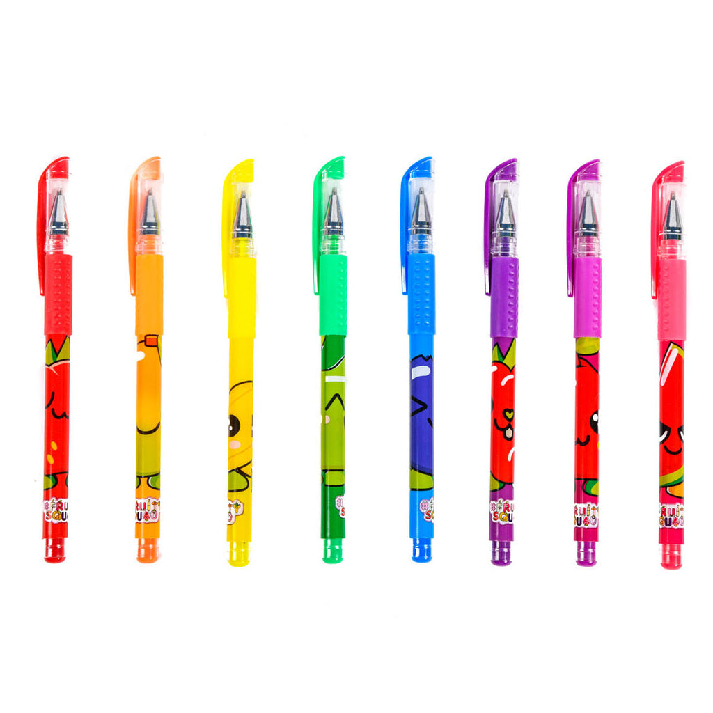 Canenco fruity squad gelpennen met geur, 8st.