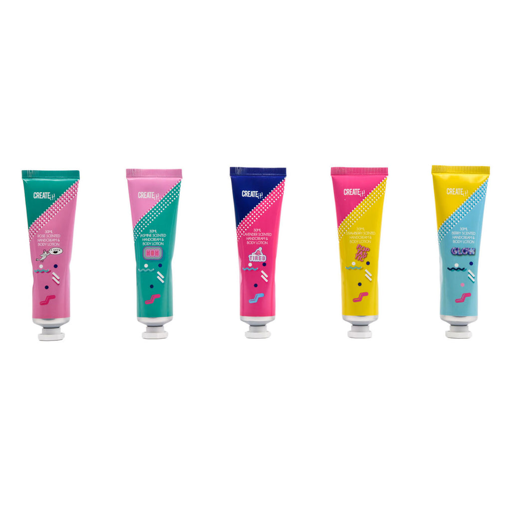 Create It! Poptastic Handcreme und Körperlotion im 5er-Pack
