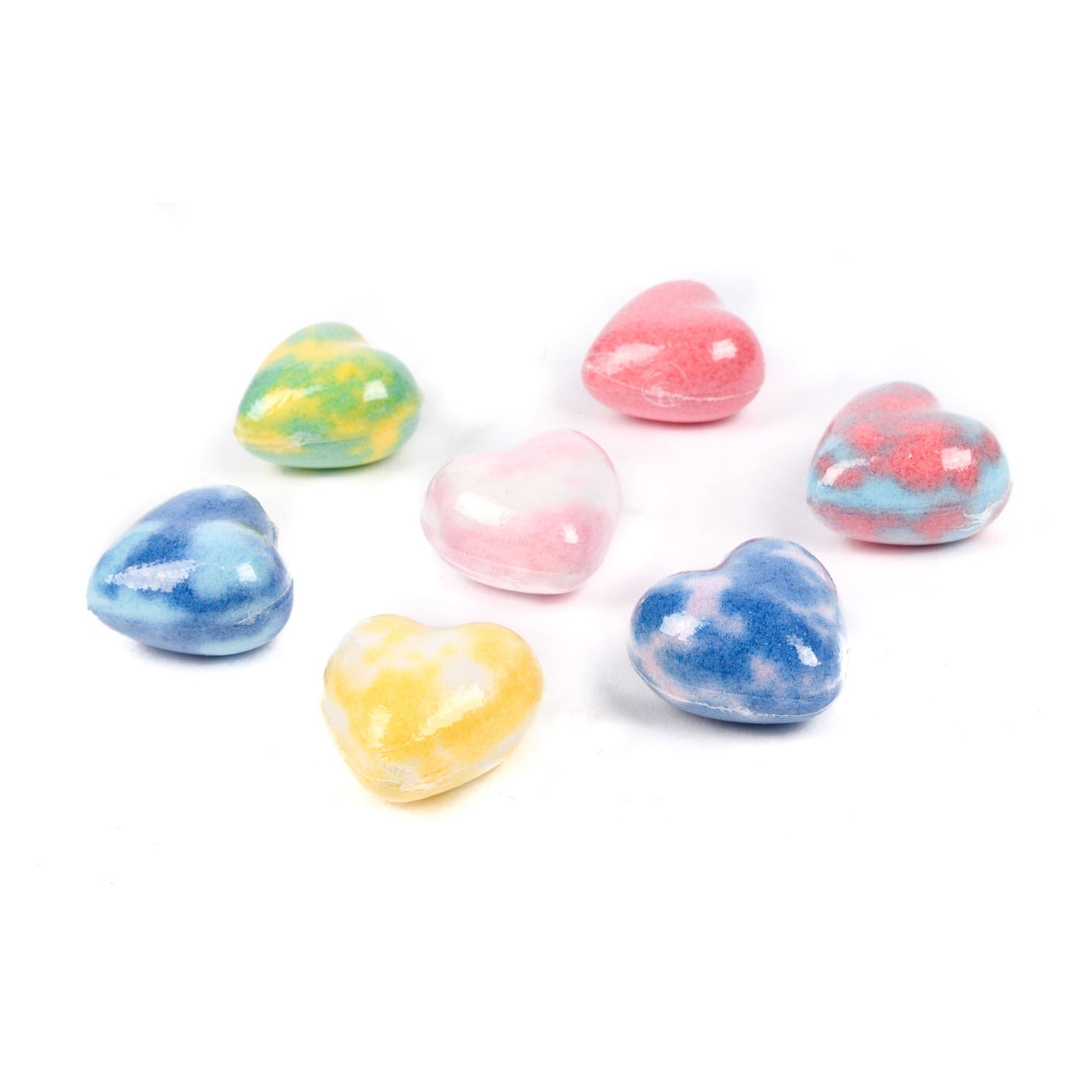 Erstellen Sie es! Schönheit Badebomben Herzen 7er-Pack