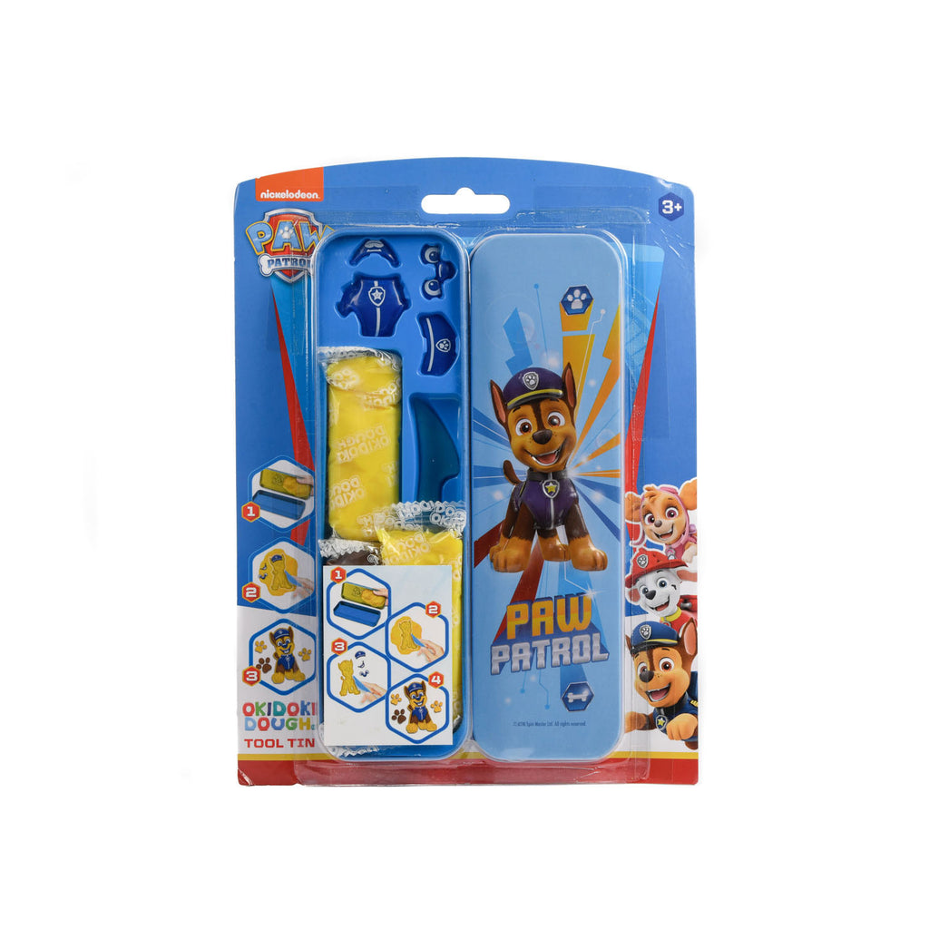 Canenco Paw Patrol Okidoki Aufbewahrungsdose aus Ton, 3D, mit Zubehör