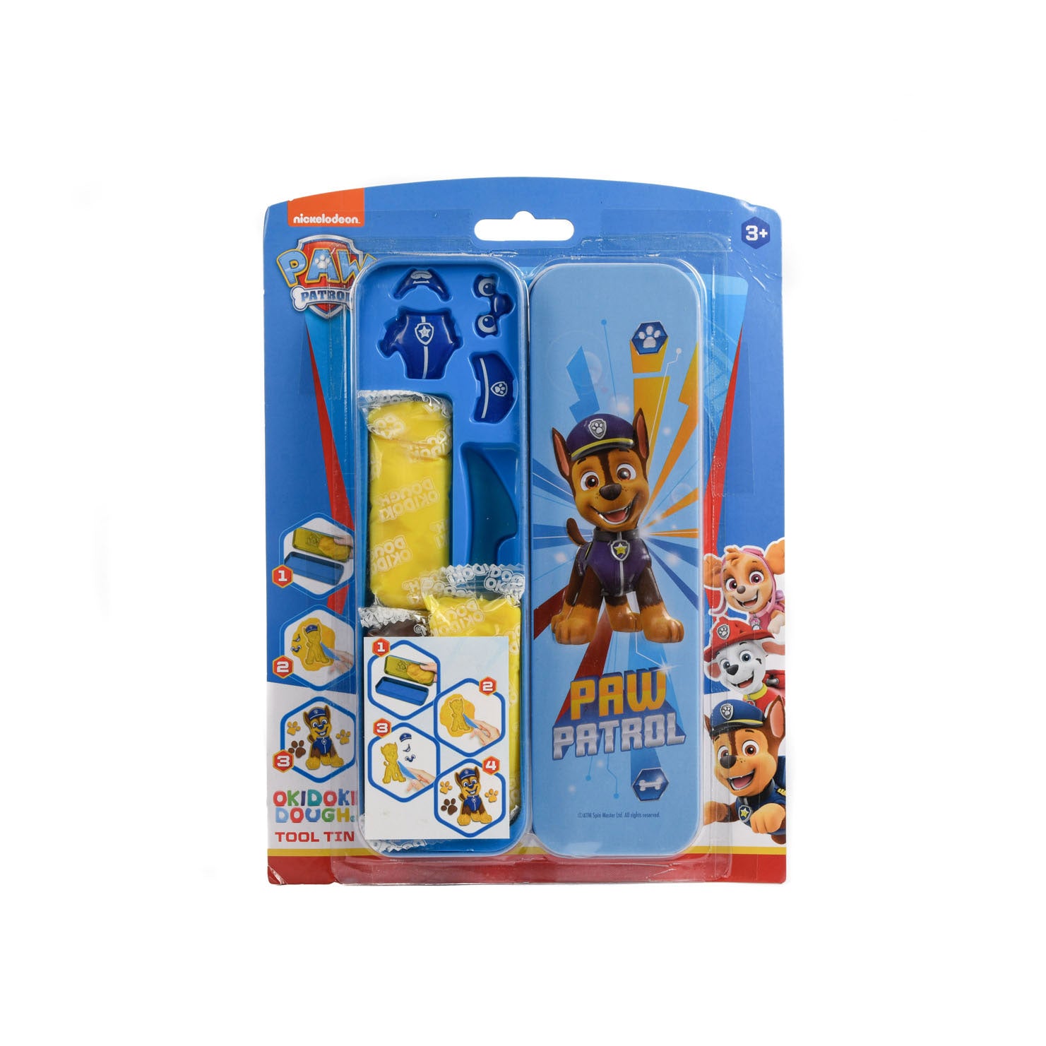 Canenco Paw Patrol Okidoki Aufbewahrungsdose aus Ton, 3D, mit Zubehör