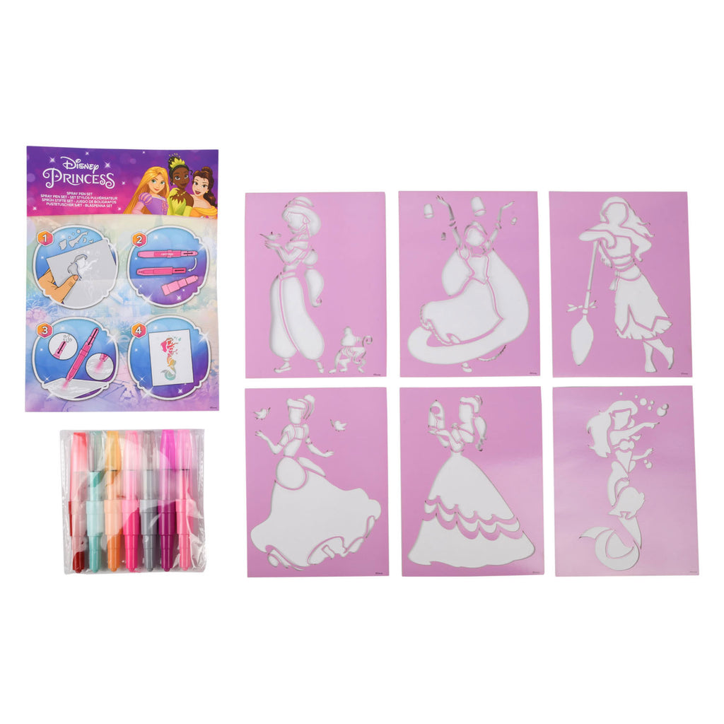 Canenco Disney princess blaaspennen set